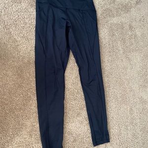 PINK Cozy Black Leggings